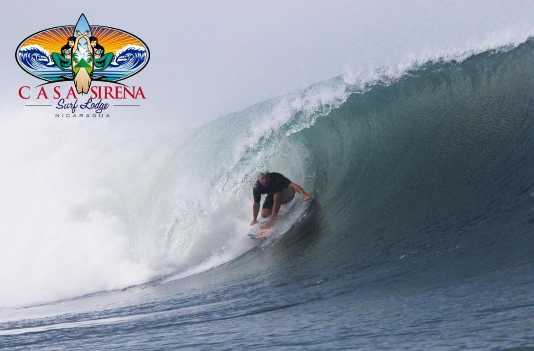 Sirena Surf Lodge Miramar Nicaragua Buitenkant foto